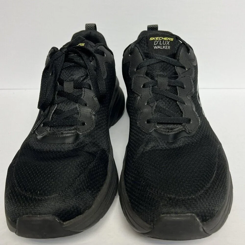 Skechers Mens D’Lites Walker Scambler Sneaker Black 13 M